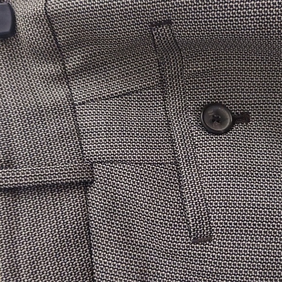 TALBOTS Black and White Patterned Lined Trousers - Picture 2 of 14